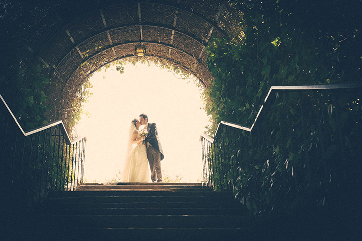 Fotografía de boda casa de las hiedras zaragoza
